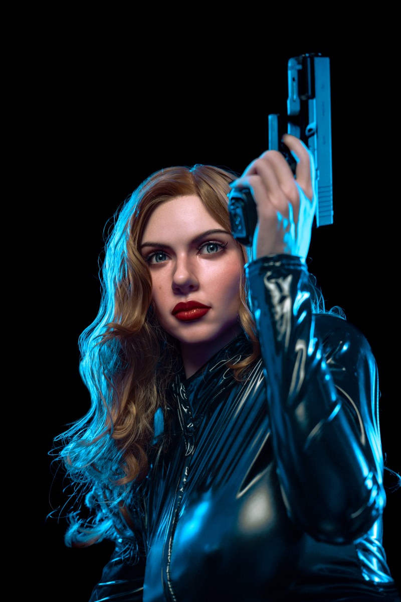 Selina muñeca sexual (Top Fire Doll 174cm G-cup T59 Silicona)