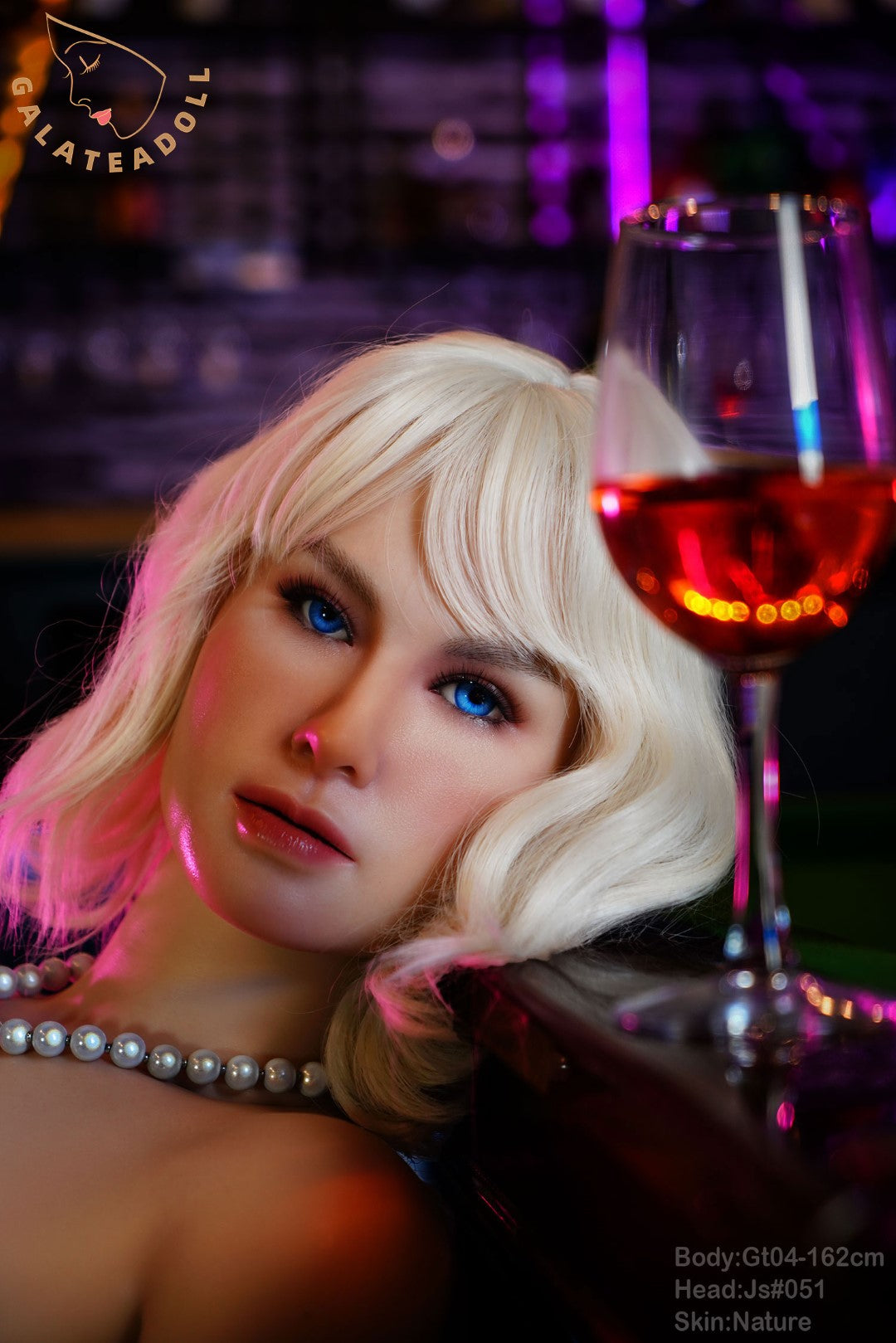 kristal muñeca sexual (Galatea Doll 162 cm Copa C #051 Silicona)
