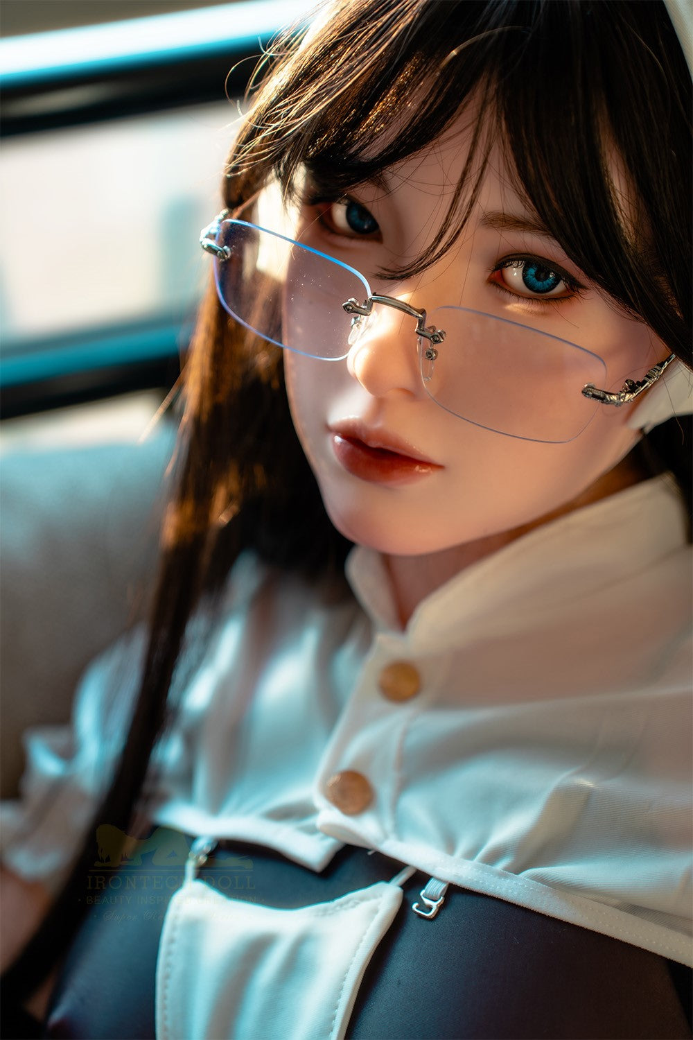 Yeona muñeca sexual (Irontech Doll 162cm Copa B S37 Silicona)