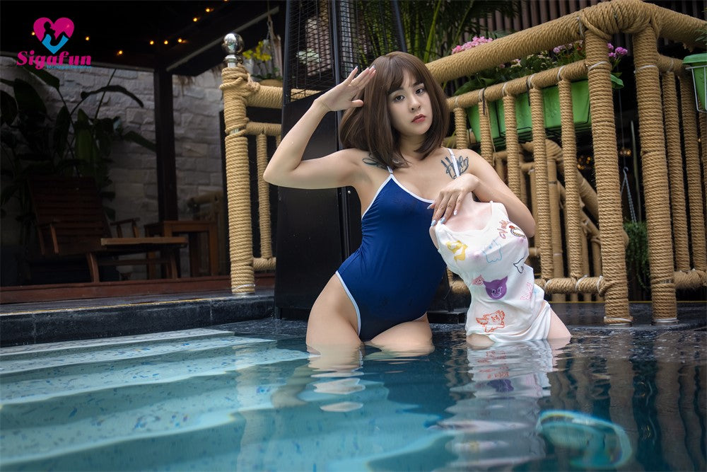 megan muñeca sexual SG-T-013 (Sigafun Body 45cm D-Cup Silicona)