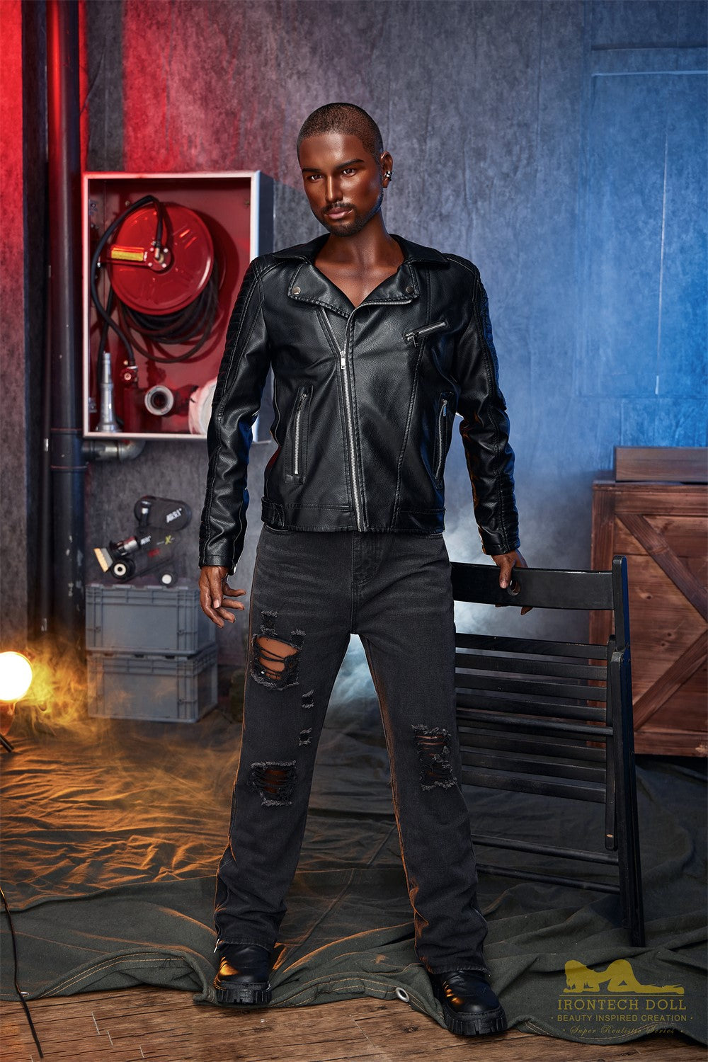 Kevin Hombre muñeca sexual (Irontech Doll 170cm M1 Silicona)