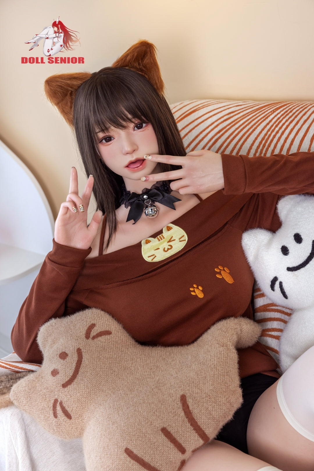 Meixiao muñeca sexual (Muñeca senior de 163 cm e-cup #23 silicona)