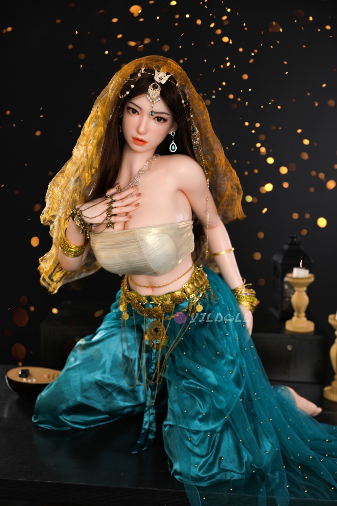 Jiya muñeca sexual (YJL Doll 163 cm Copa F #822 Silicona)