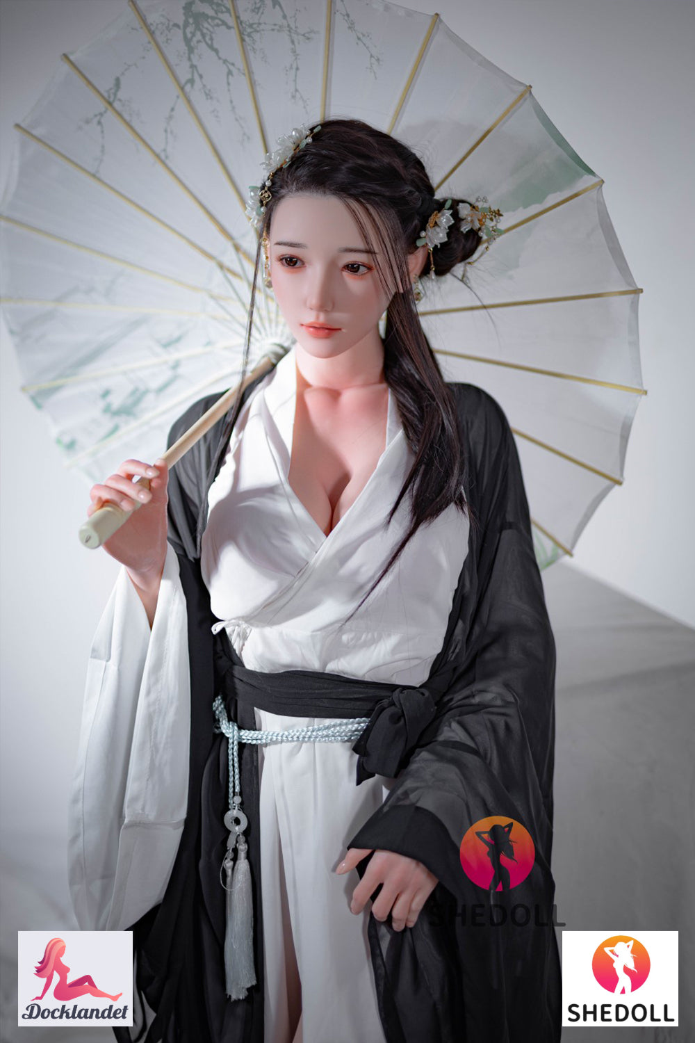 Ay muñeca sexual (SHEDOLL Copa E de 165 cm #SH107 (silicona)