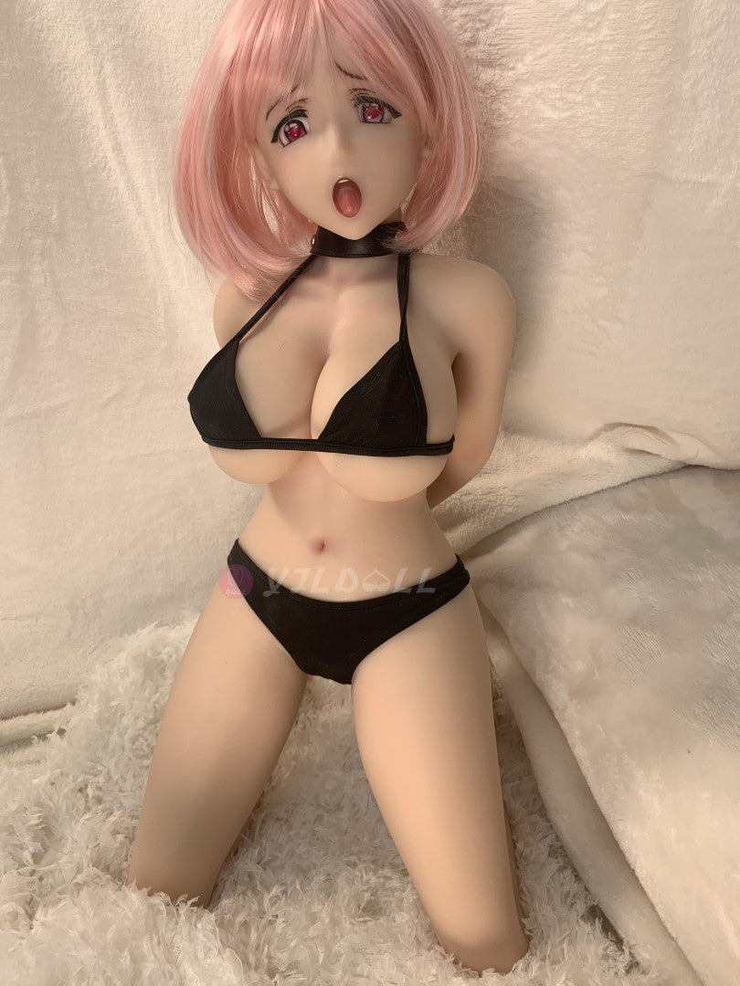 haruka muñeca sexual (YJL Doll Copa C de silicona de 100 cm)