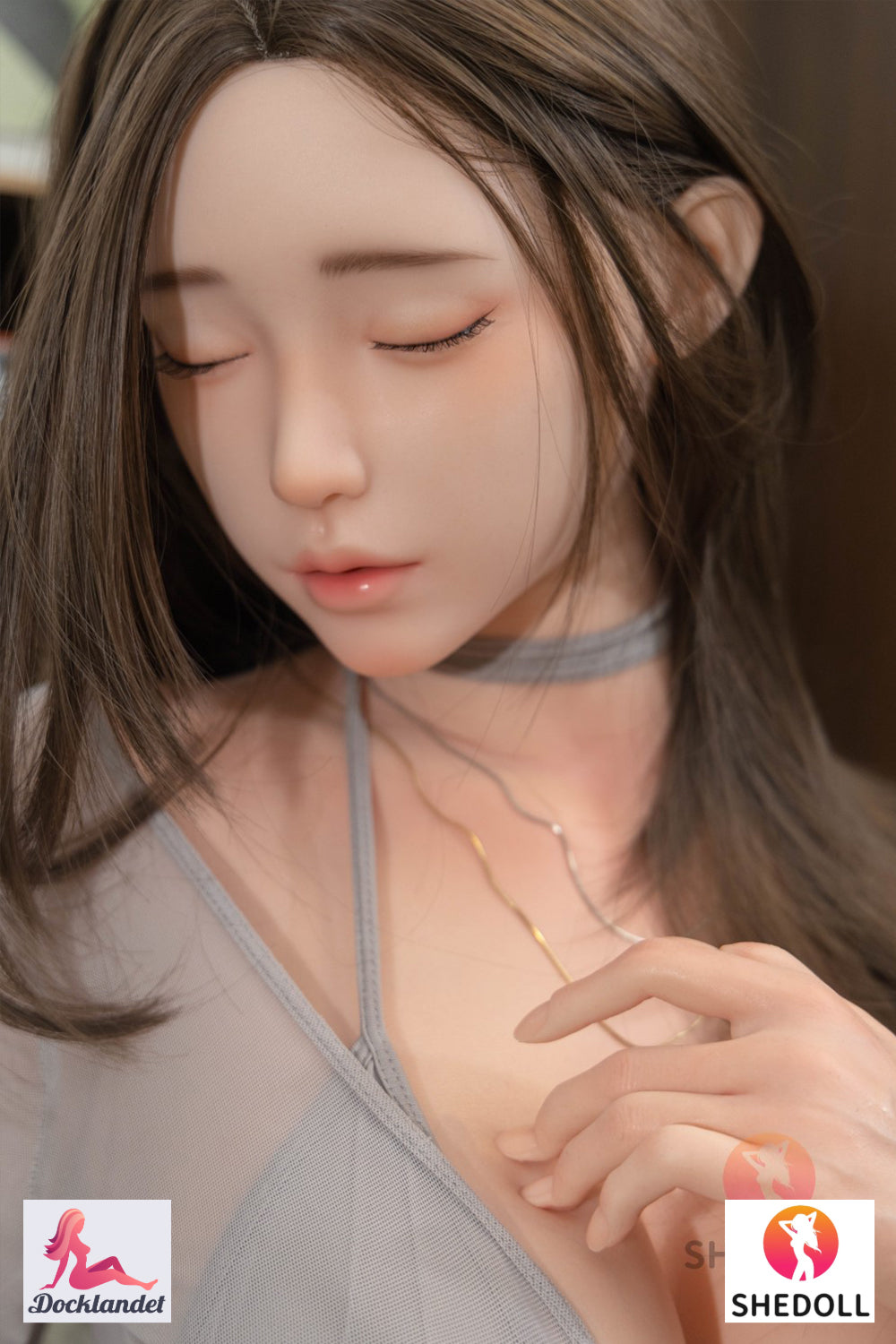Cheryl durmiendo muñeca sexual (SHEDOLL 165 cm E-Cup #SH101 2.0 Silicona)