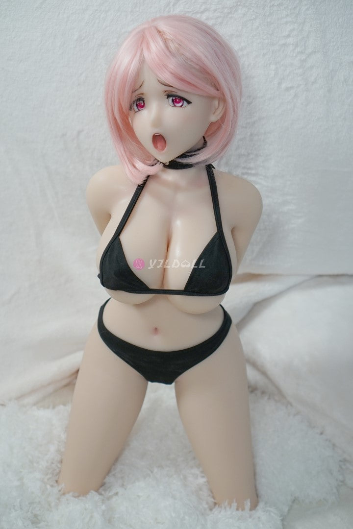 haruka muñeca sexual (YJL Doll Copa C de silicona de 100 cm)