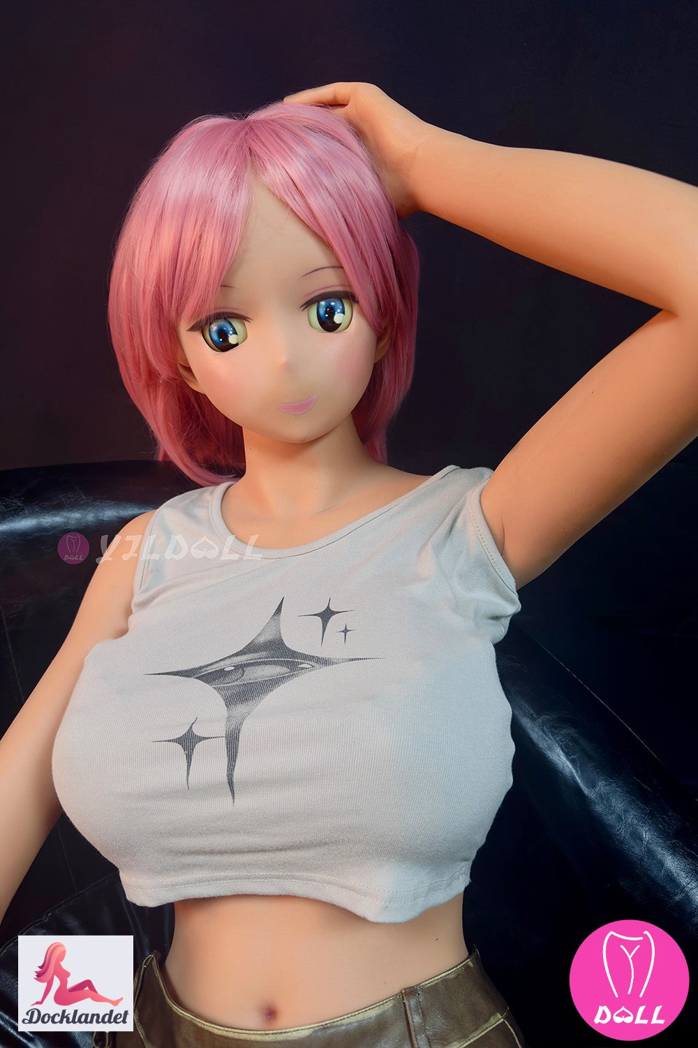 "MUÑECA FEA" Chika muñeca sexual (YJL Doll Copa E de silicona de 168 cm)