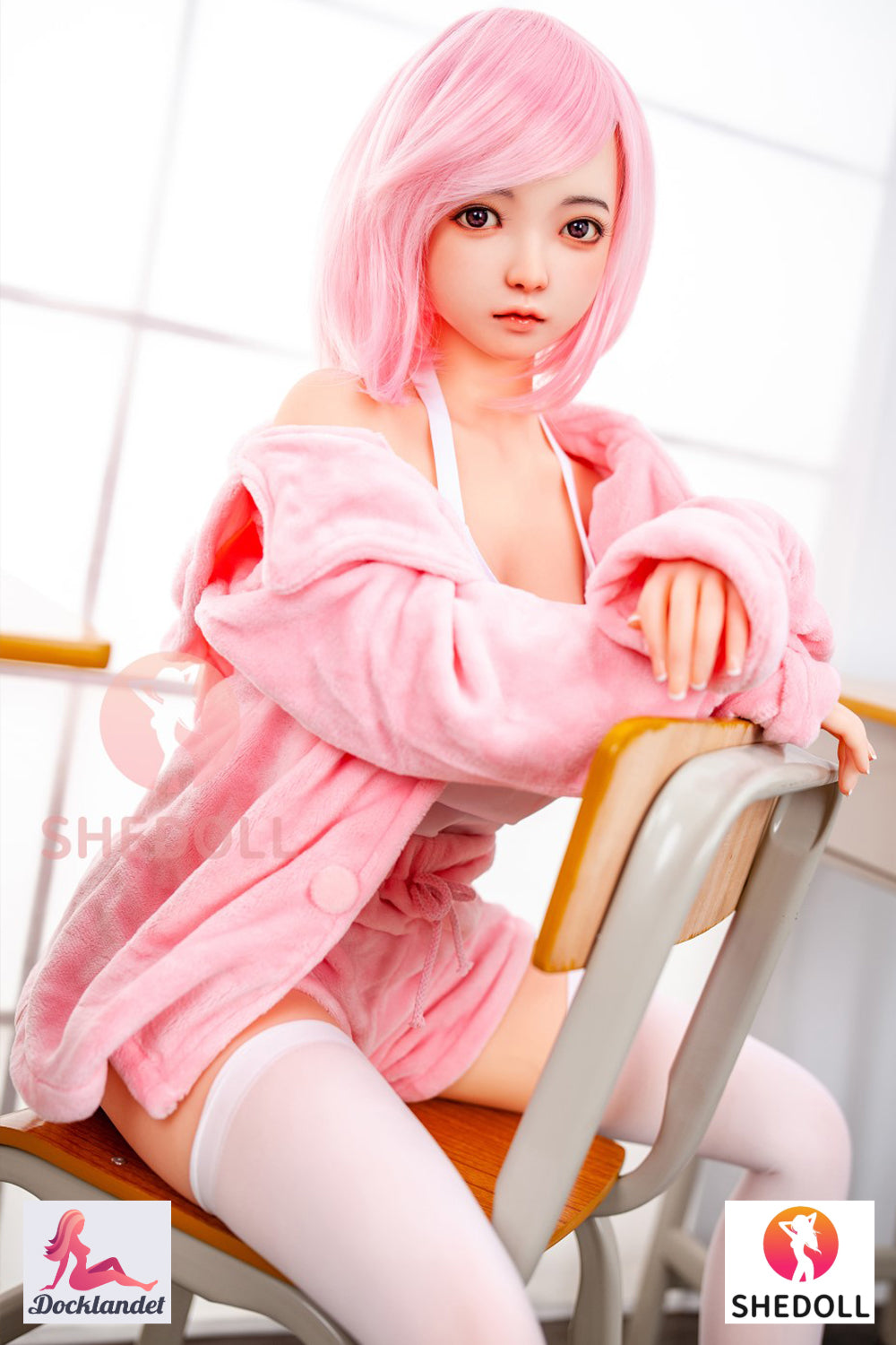 Arenoso muñeca sexual (SHEDOLL Copa D de 148 cm #SH013 TPE+silicona)