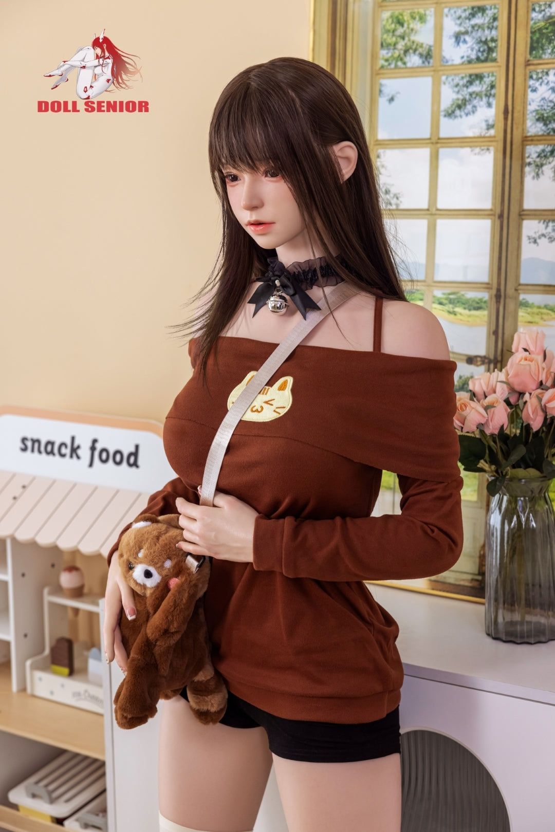 Meixiao muñeca sexual (Muñeca senior de 163 cm e-cup #23 silicona)