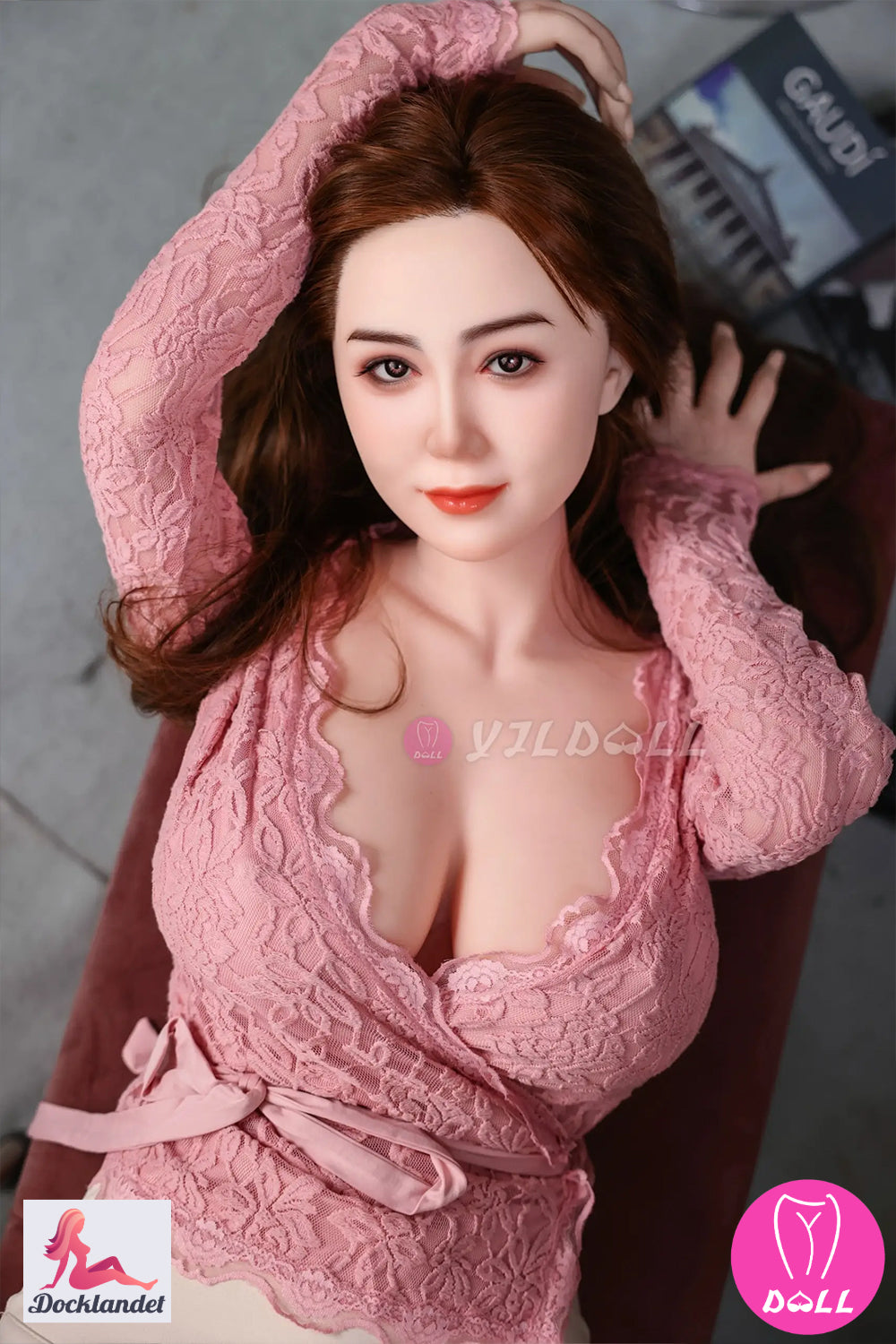 Zhang colmillo muñeca sexual (YJL Doll 158cm Copa G #874 TPE+Silicona)