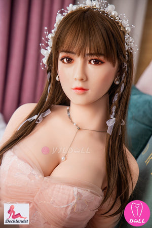 Ila muñeca sexual (YJL Doll 160 cm D-CUP #805 TPE+Silicona)