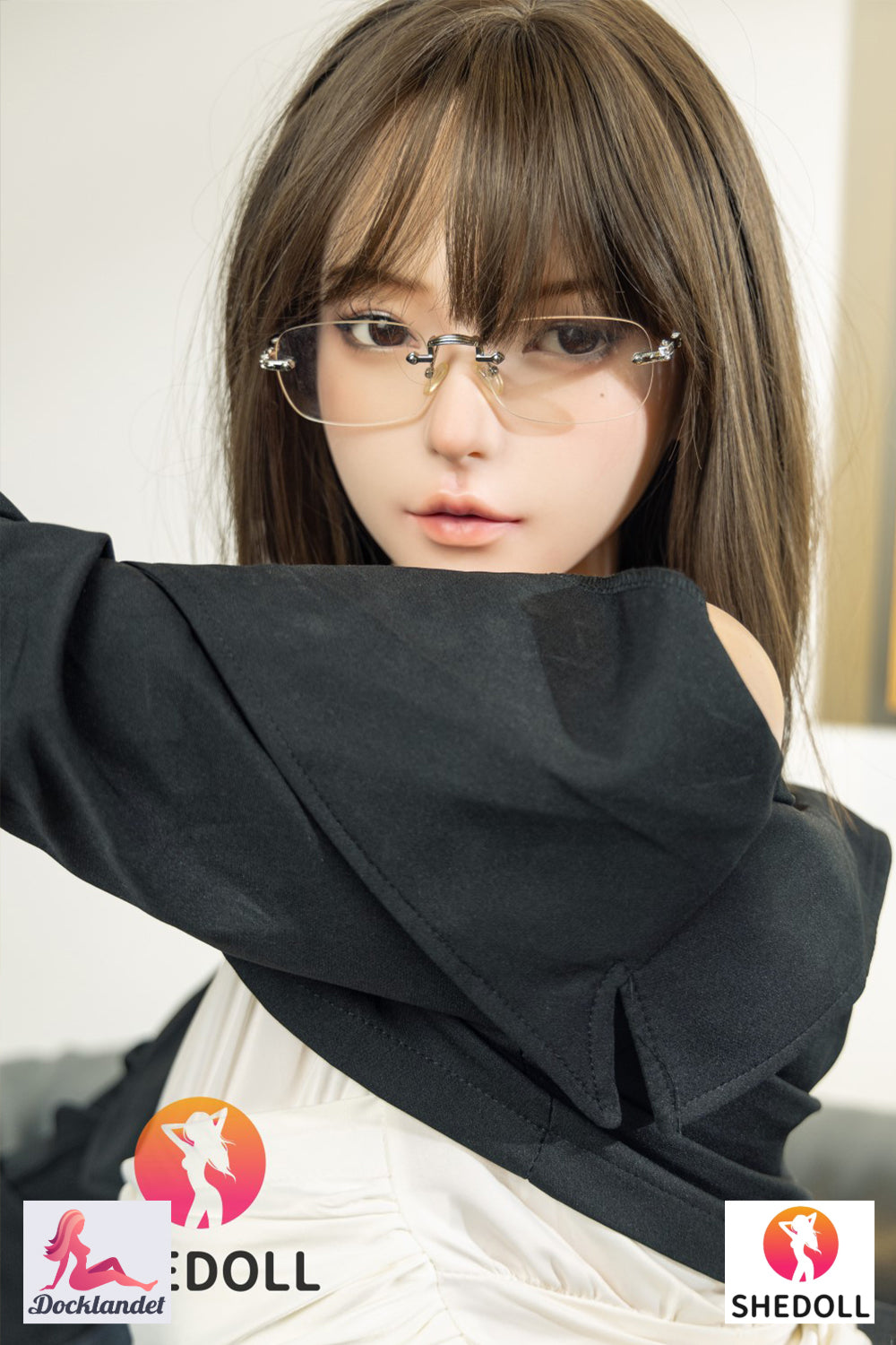 Abril muñeca sexual (SHEDOLL Copa H de 163 cm #SH092 2.0 Silicona)