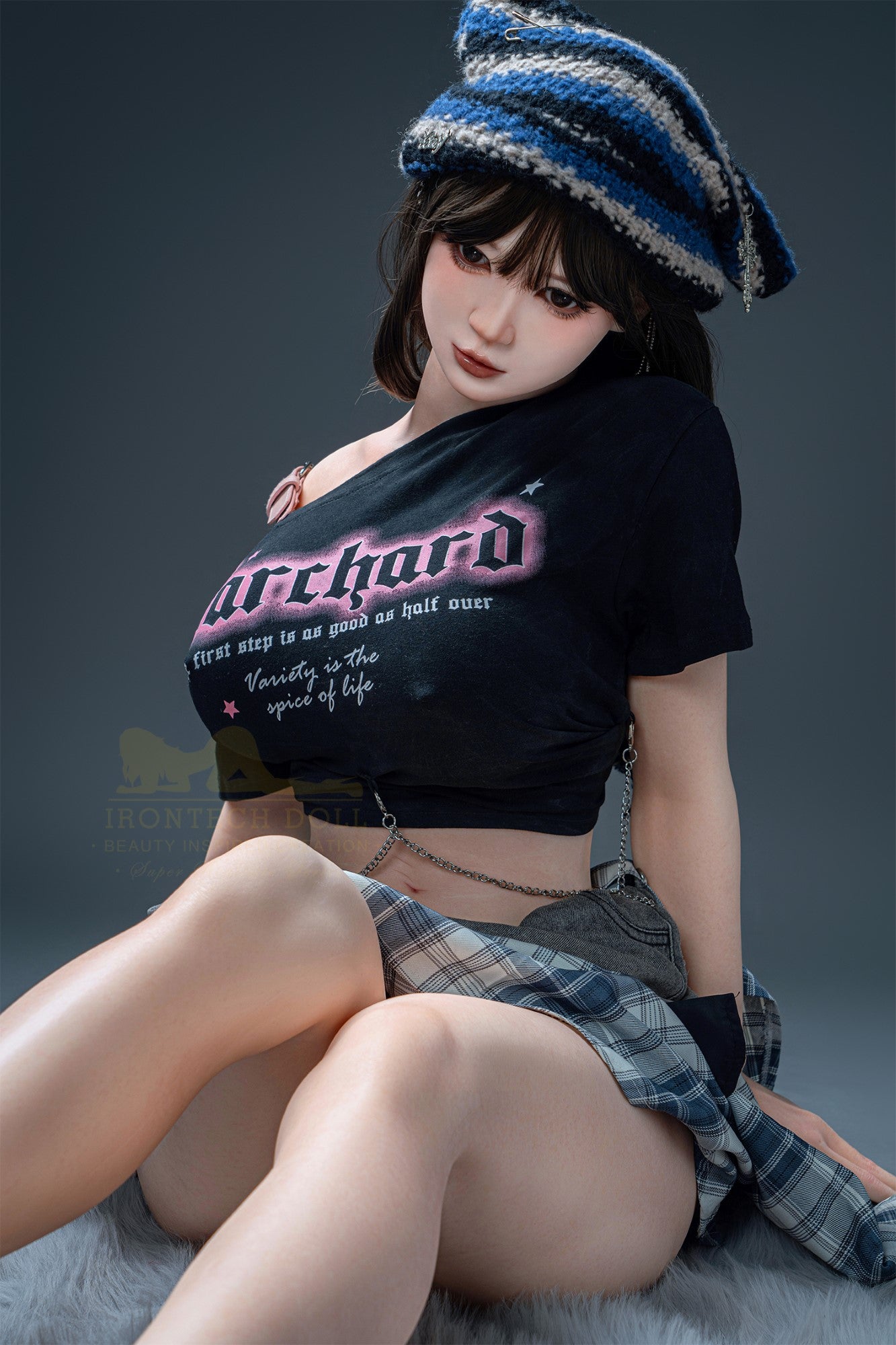 Nueve muñeca sexual (Irontech Doll 158 cm E-CUP T3-2 Silicona)