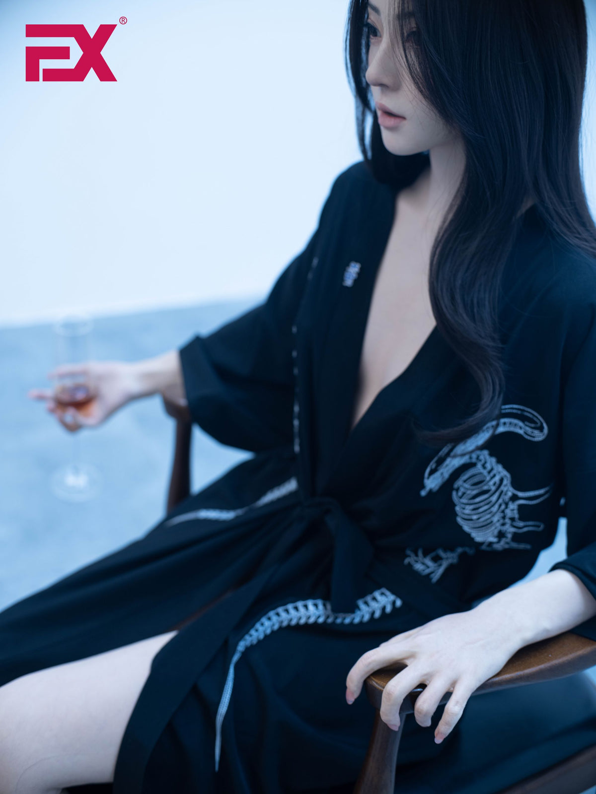 Clon Jie muñeca sexual (EXDoll 166cm Copa B #Exclone Silicona)