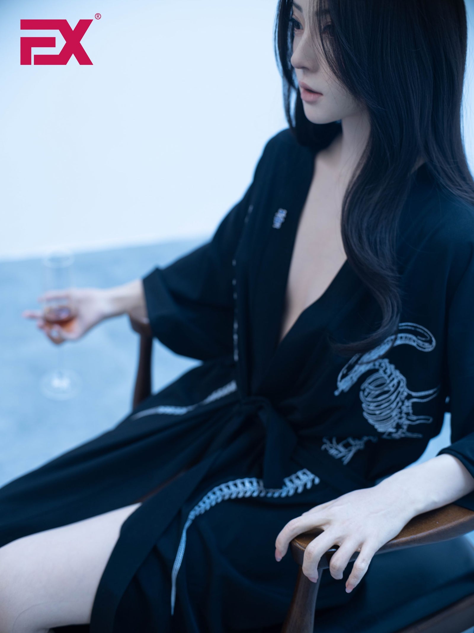 Clon Jie muñeca sexual (EXDoll 166cm Copa B #Exclone Silicona)