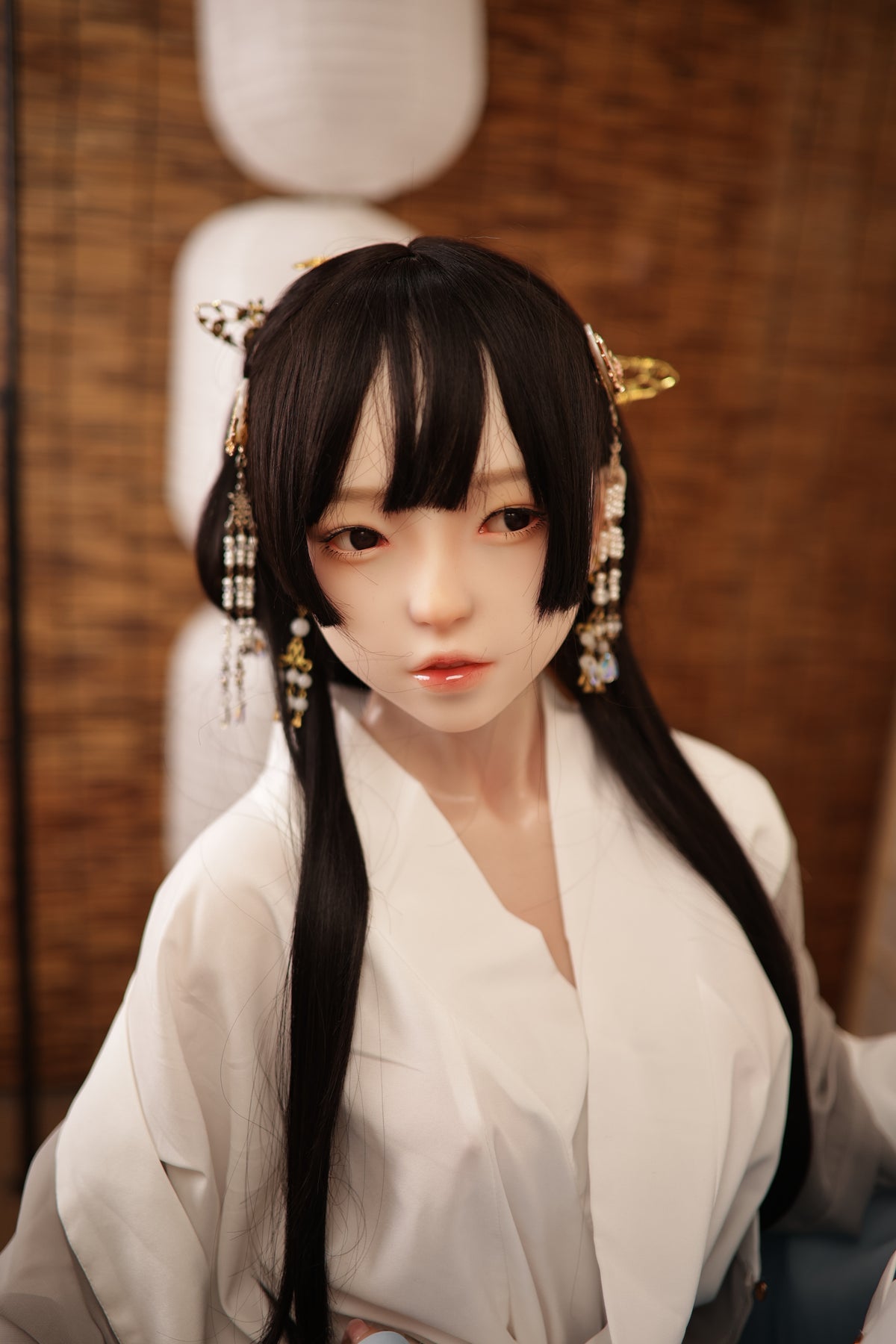 Menghui muñeca sexual (Tayu-Doll 148 cm D-Cup ZC-11# Silicona)