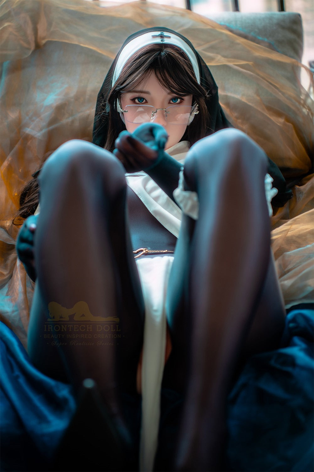 Yeona muñeca sexual (Irontech Doll 162cm Copa B S37 Silicona)