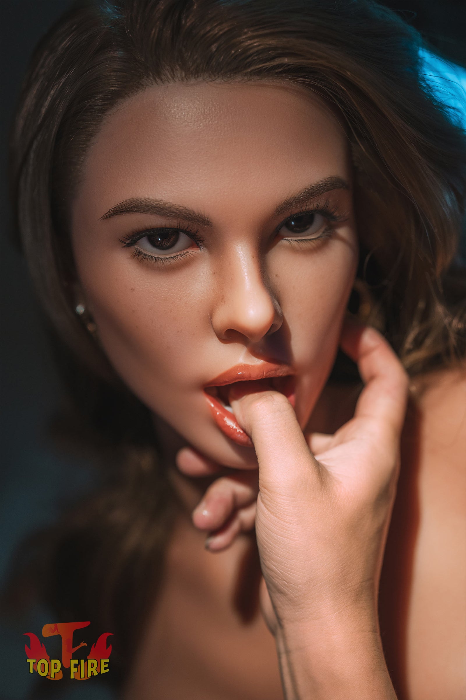 Víspera muñeca sexual (Top Fire Doll 170 cm E-cup T44 Silicona)