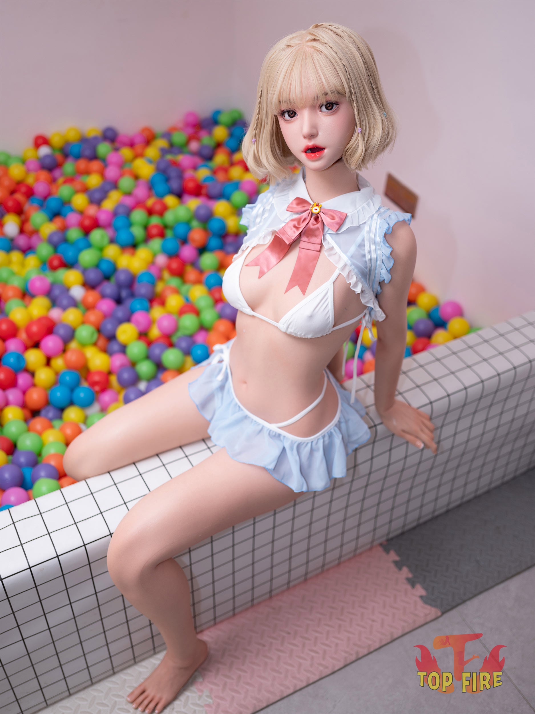 Potasio muñeca sexual (Top Fire Doll 164 cm B-CUP T35 Silicona)