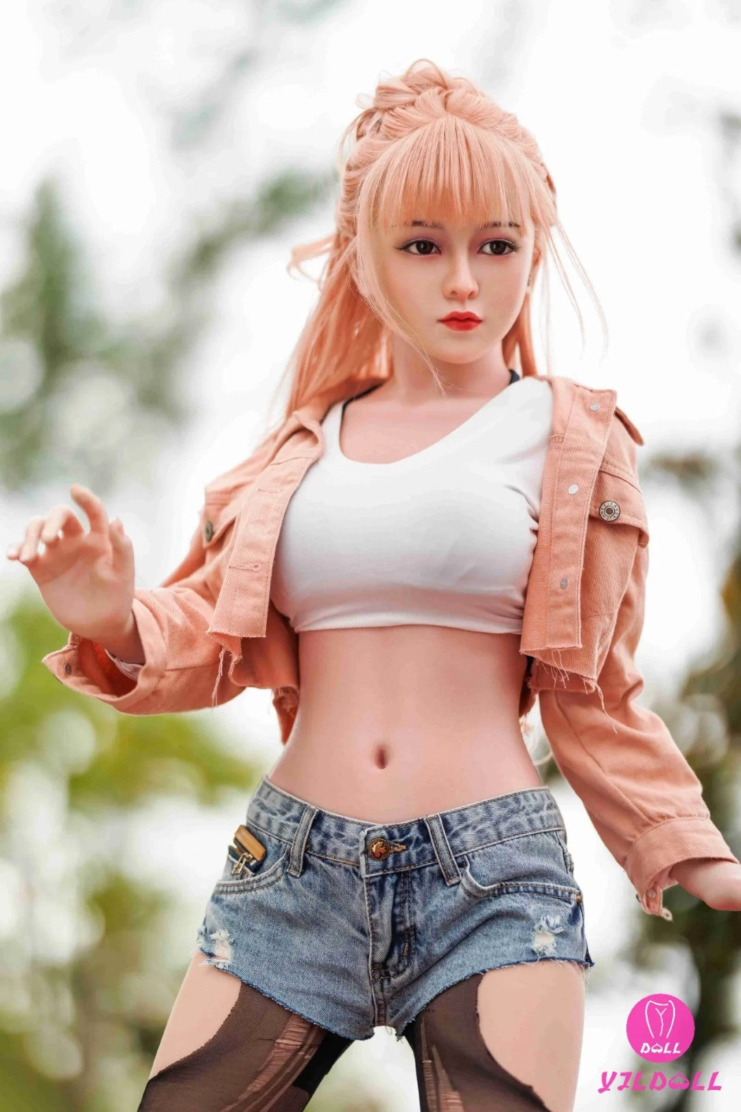 Lásley muñeca sexual (YJL Doll 148 cm D-CUP #369 TPE+Silicona)