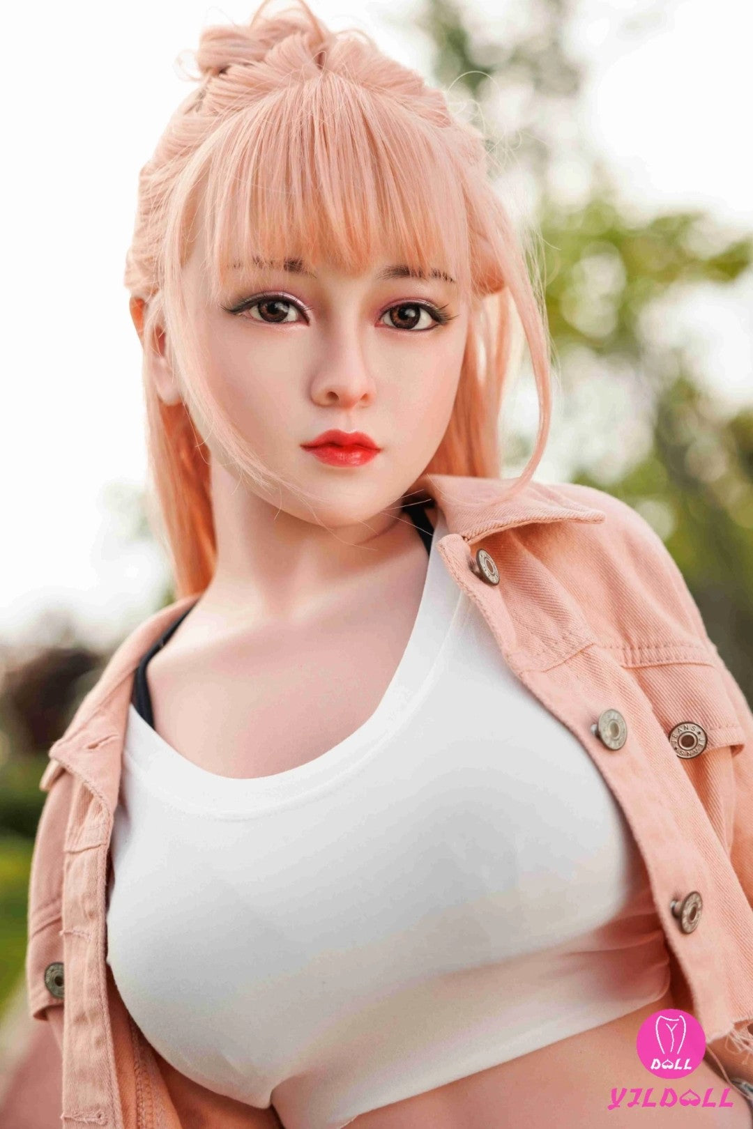 Lásley muñeca sexual (YJL Doll 148 cm D-CUP #369 TPE+Silicona)
