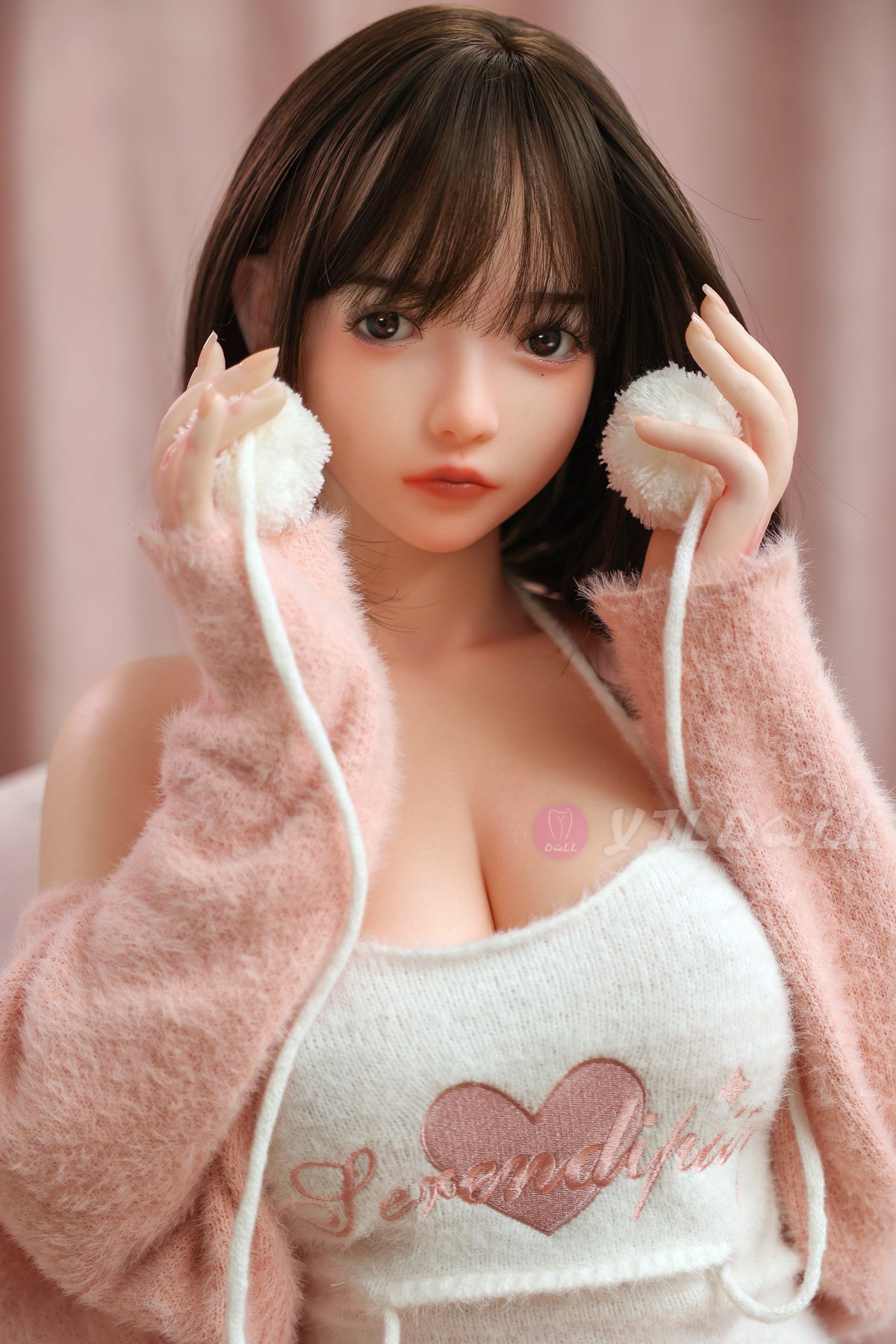 Guo Ling muñeca sexual (YJL Doll Copa C de 155 cm #861 TPE+silicona)