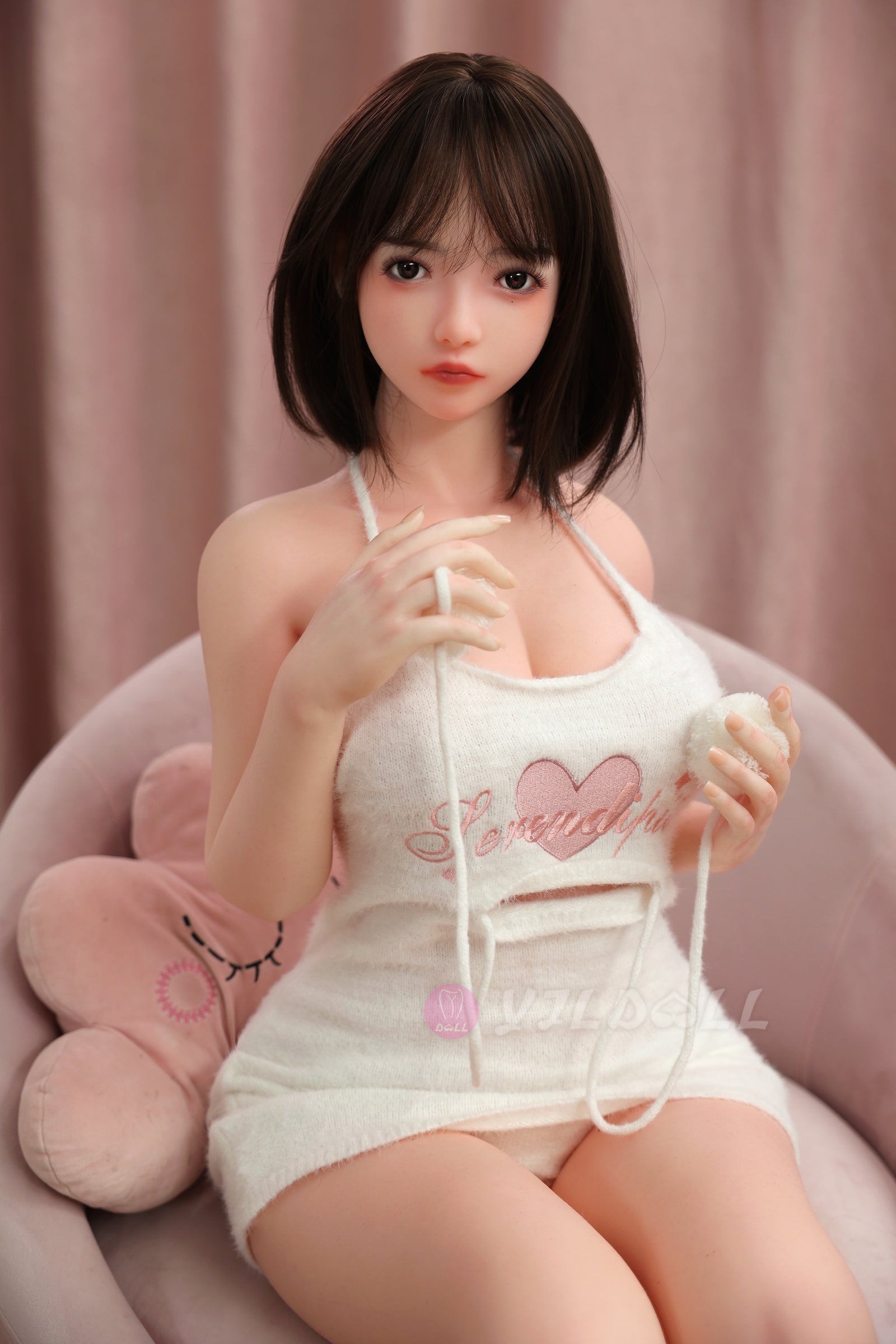 Guo Ling muñeca sexual (YJL Doll Copa C de 155 cm #861 TPE+silicona)