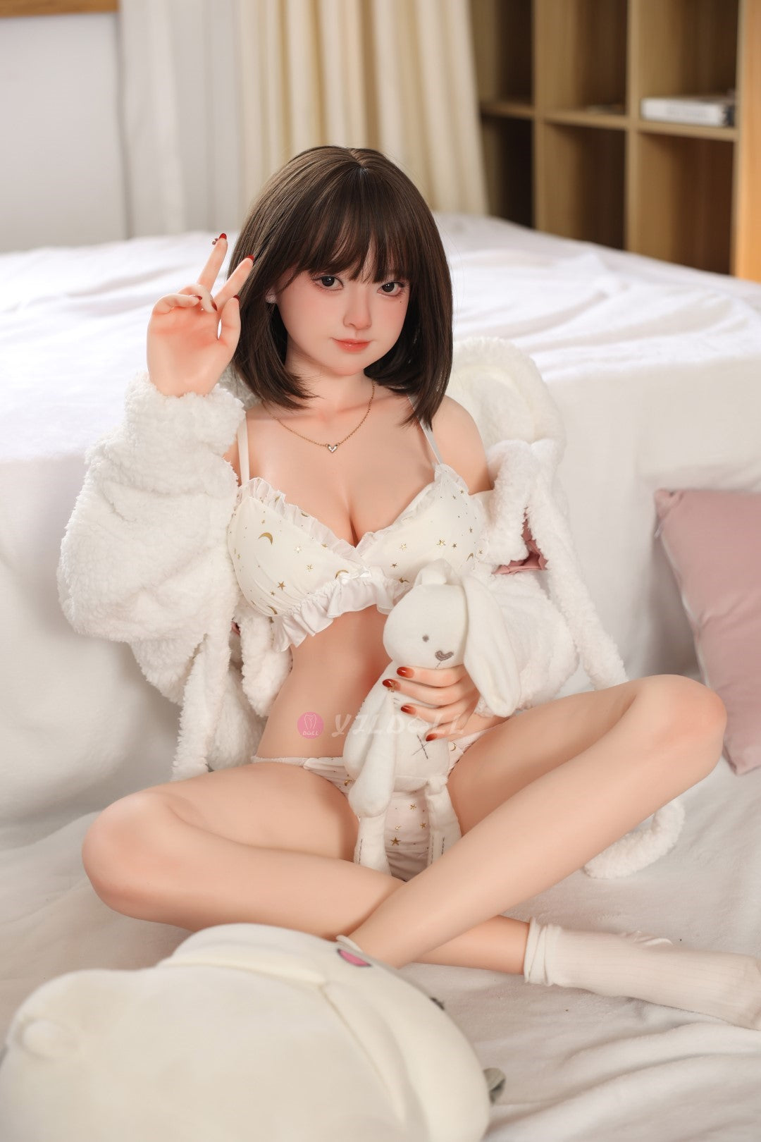 Derecho de retención muñeca sexual (YJL Doll 148 cm E-CUP #817 Silicona)