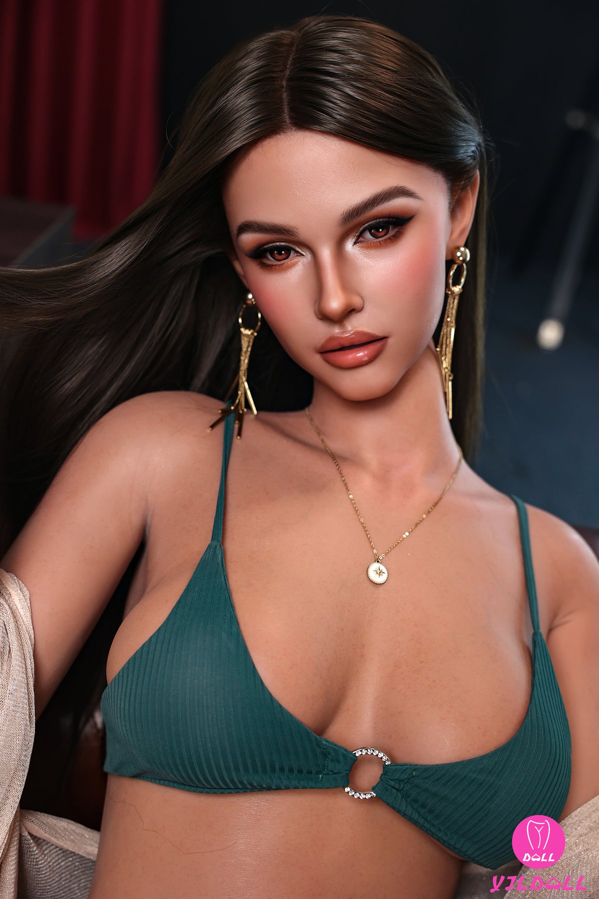 mira muñeca sexual (YJL Doll 169cm D-Cup #Y15 Silicona PRO)