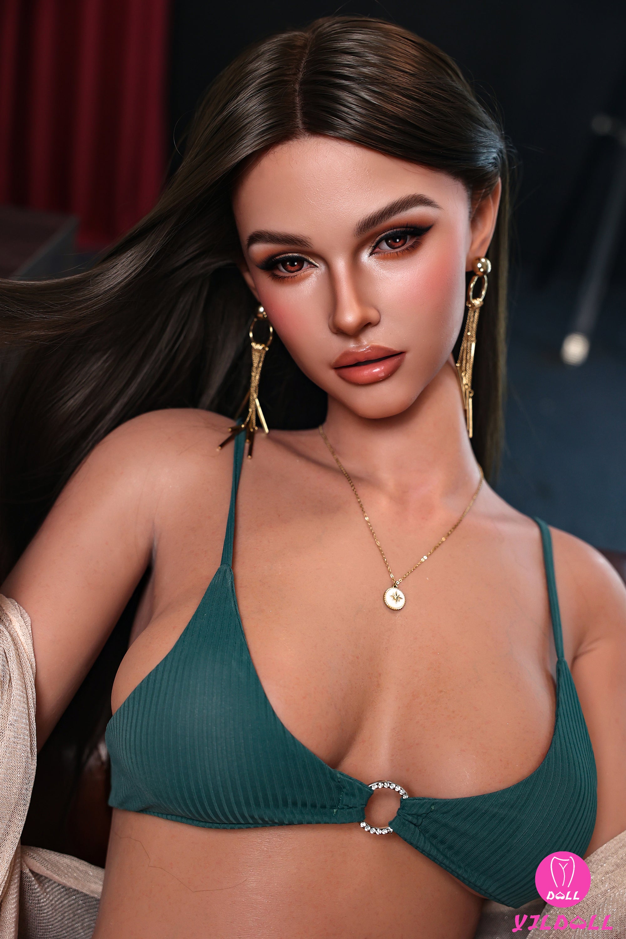 mira muñeca sexual (YJL Doll 169cm D-Cup #Y15 Silicona PRO)