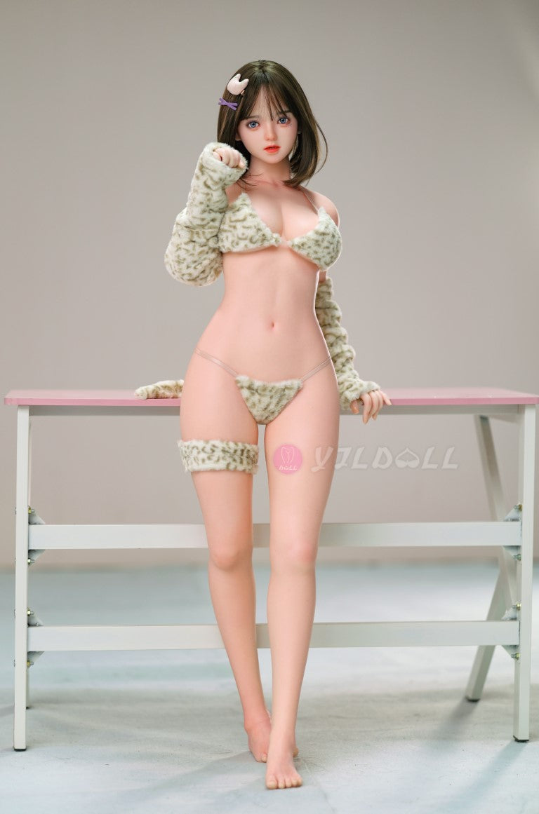Lin Fang muñeca sexual (YJL Doll Copa C de 155 cm #870 TPE+silicona)