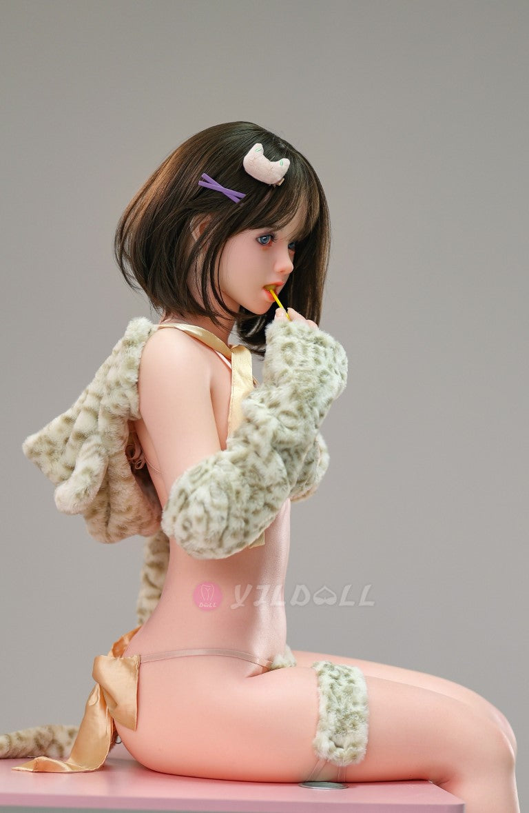 Lin Fang muñeca sexual (YJL Doll Copa C de 155 cm #870 TPE+silicona)