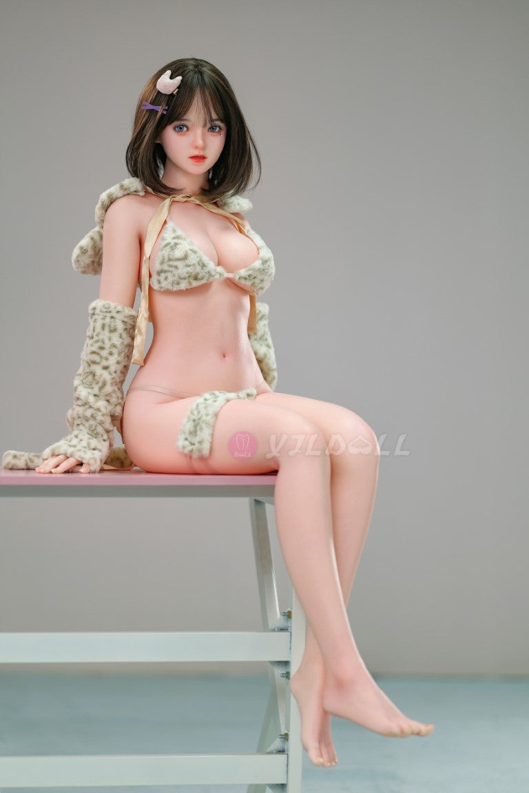 Lin Fang muñeca sexual (YJL Doll Copa C de 155 cm #870 TPE+silicona)