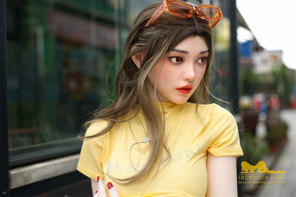 eileen muñeca sexual (Irontech Doll 159cm Copa G S40 TPE+Silicona)