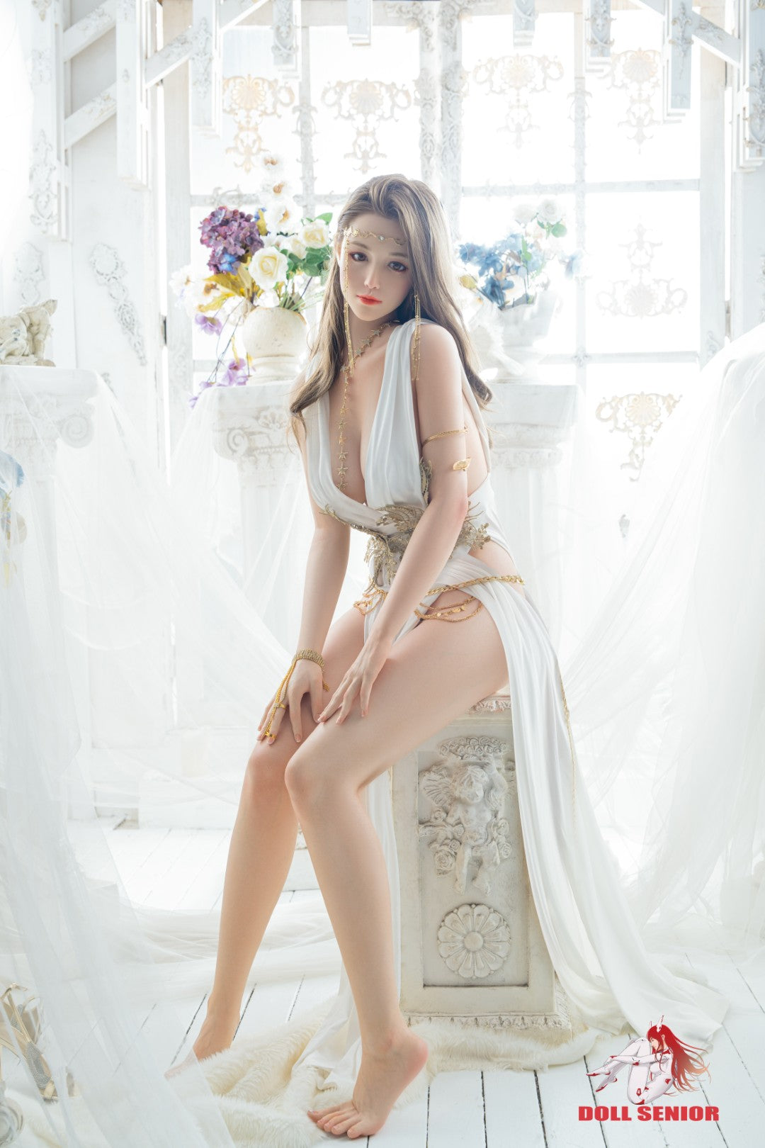 Atenea muñeca sexual (Muñeca Senior 168cm E-Cup #02 Silicona)