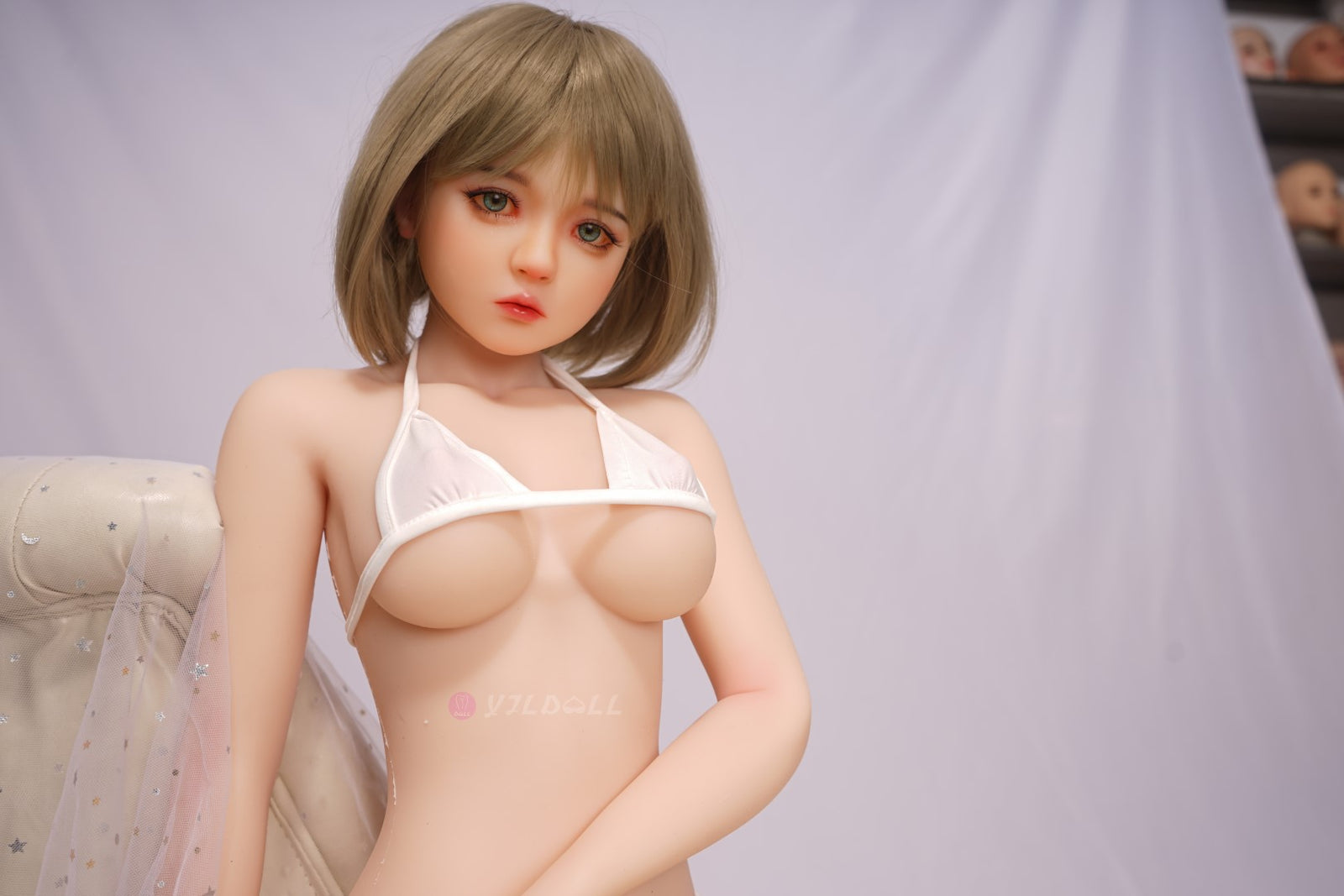 Cerveza muñeca sexual (YJL Doll Copa C de silicona de 100 cm)