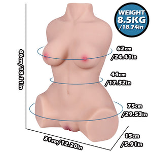 Torso curvy (EL-Doll 46 cm C-Kupa TPE) EXPRESS