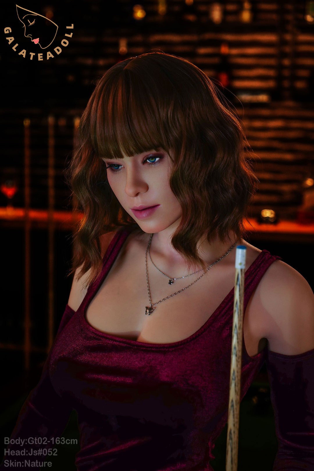 Nevada muñeca sexual (Galatea Doll 163 cm D-Cup #052 Silicona)