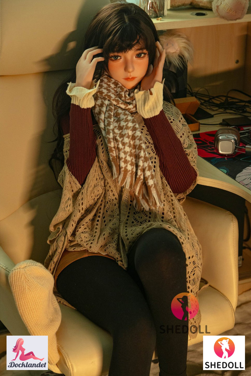 kosame muñeca sexual (SHEDOLL Copa E de 170 cm #SH146 2.0 TPE+Silicona)