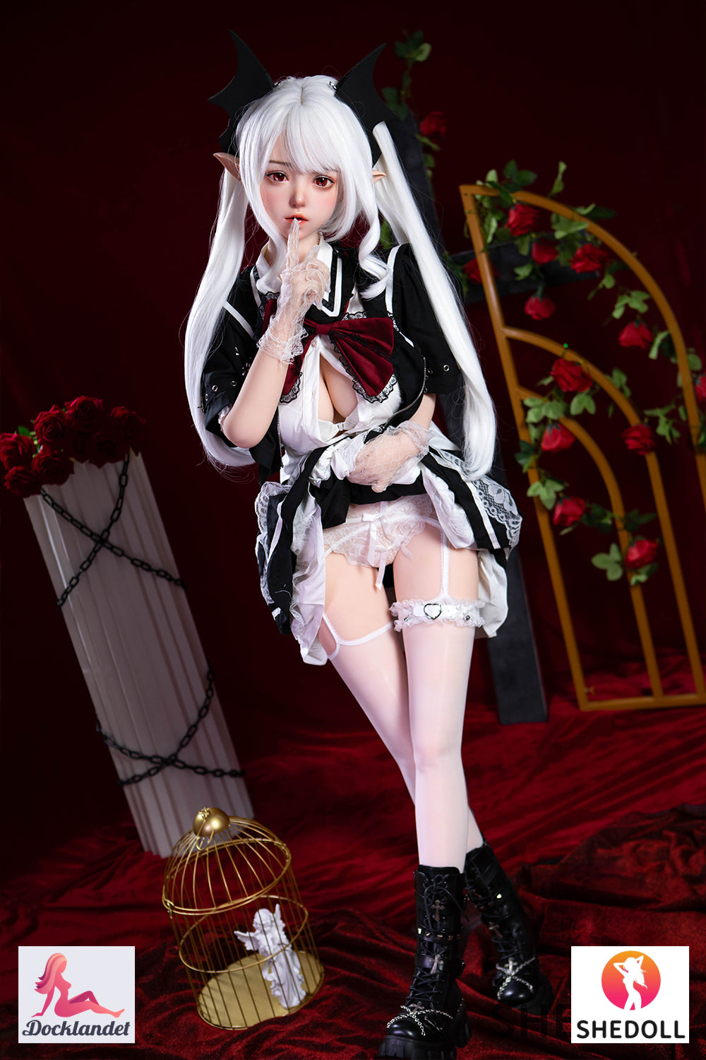 dora muñeca sexual (SHEDOLL 148 cm D-Cup #SH125 2.0 Silicona)