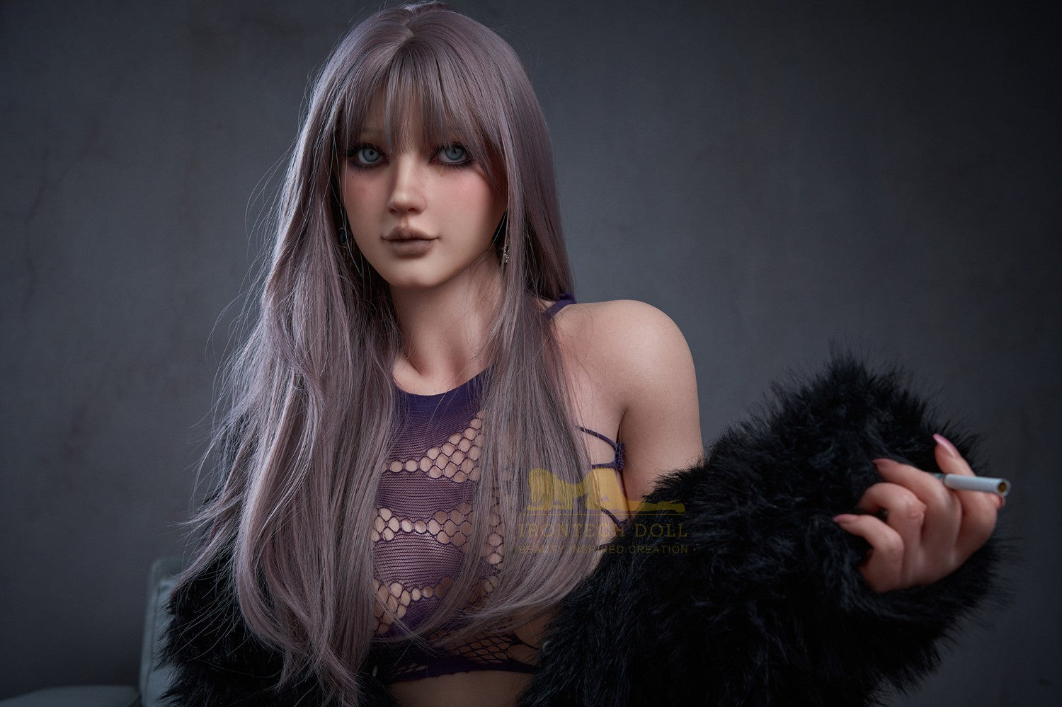 Cereza muñeca sexual (Irontech Doll Silicona C-Cup S9 de 169 cm)