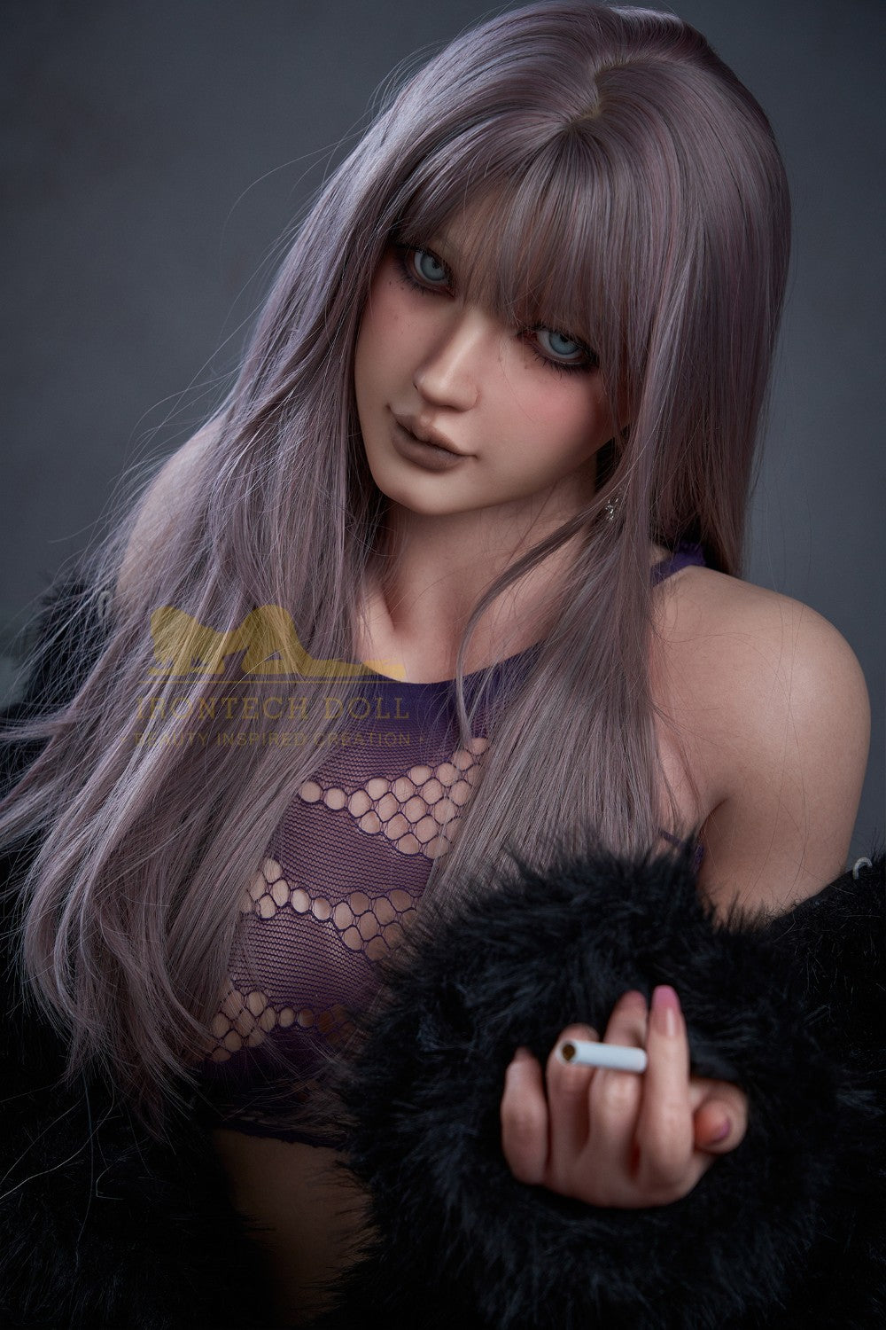 Cereza muñeca sexual (Irontech Doll Silicona C-Cup S9 de 169 cm)
