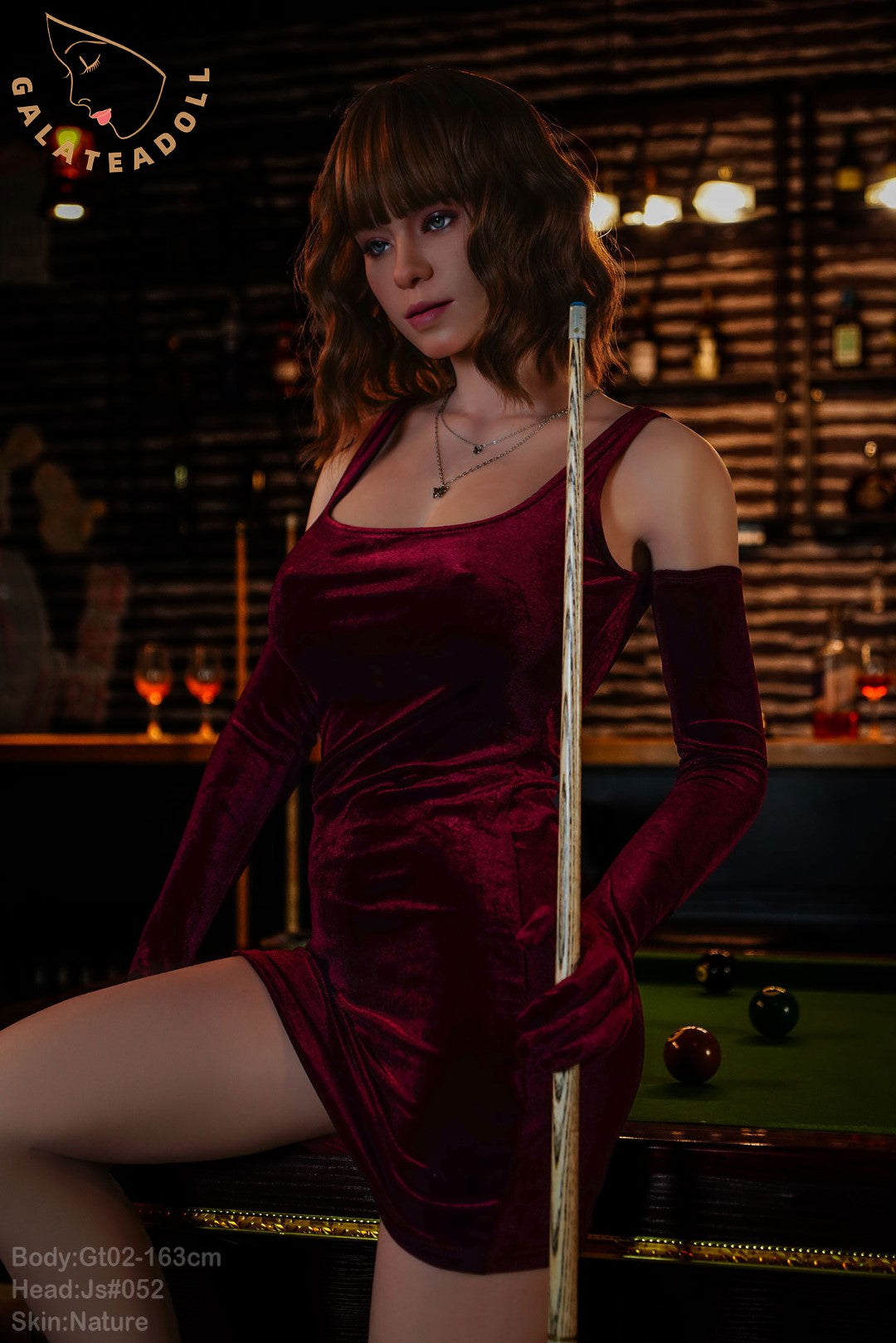 Nevada muñeca sexual (Galatea Doll 163 cm D-Cup #052 Silicona)
