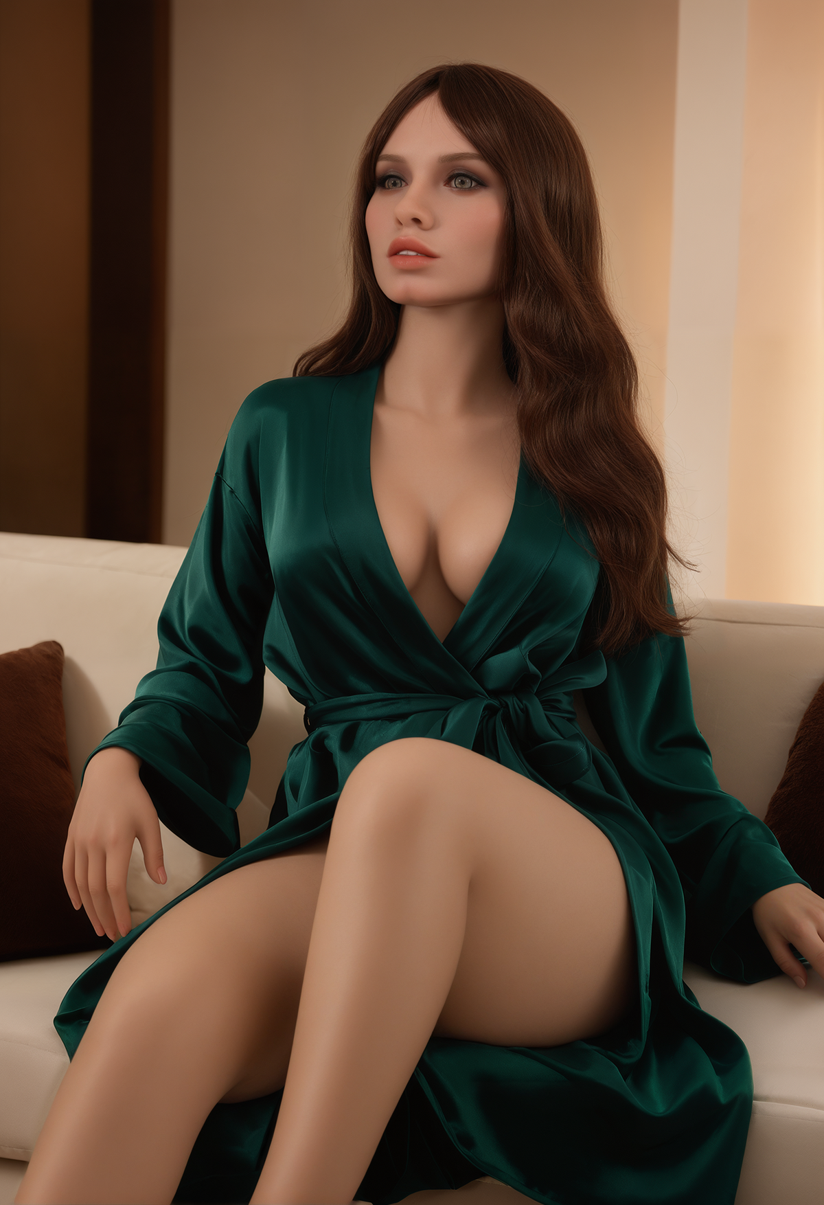 jane muñeca sexual (Aibei Doll Copa F de 151 cm #AB6 TPE+silicona)