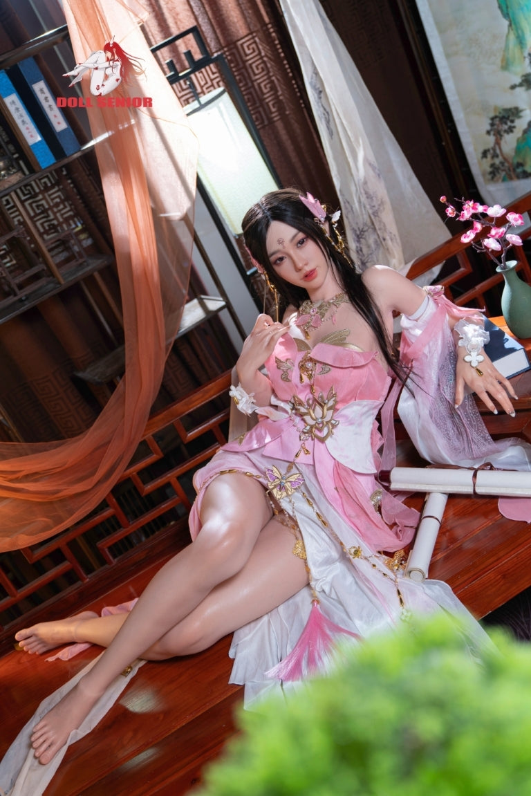 Wuxue muñeca sexual (Muñeca Senior 165cm B-Cup #24 Silicona)