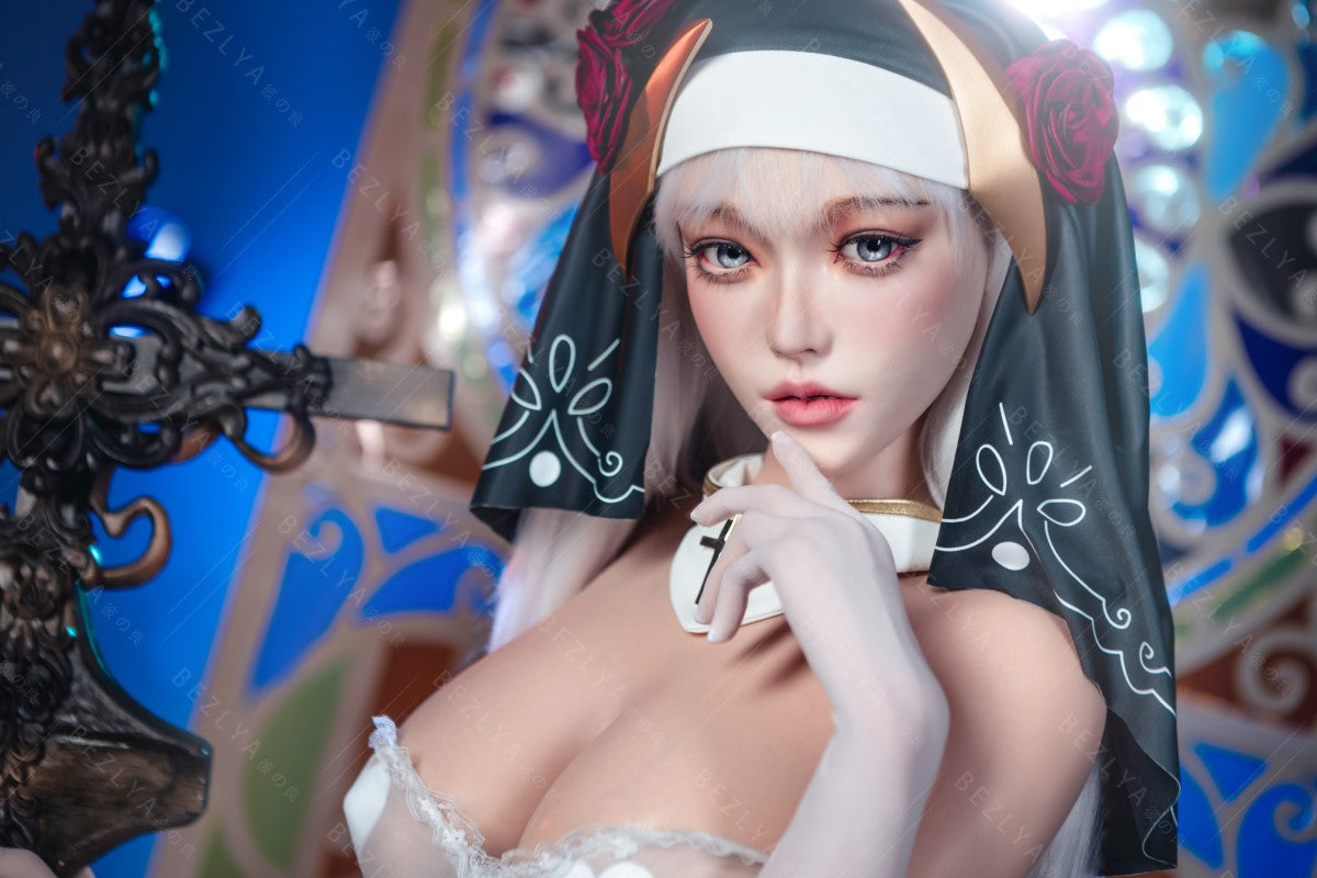 Ninfaea muñeca sexual (Bezlya Doll 155 cm E-CUP 2.2CF Silicona)