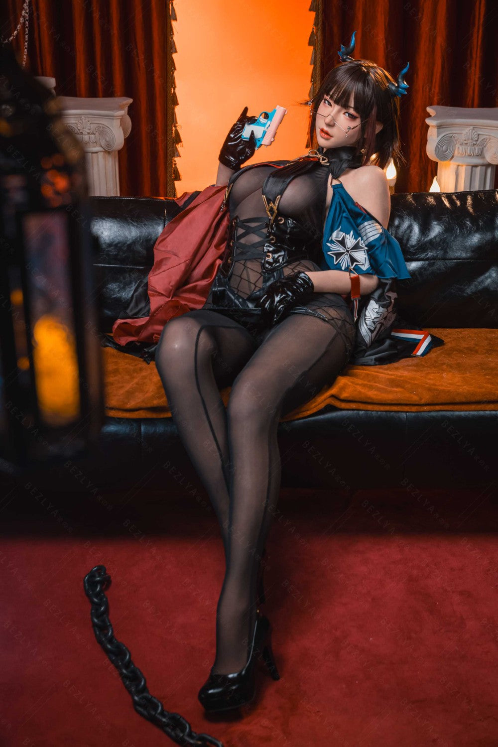 Aglaia muñeca sexual (Bezlya Doll 162cm Copa C 2.2U Silicona)