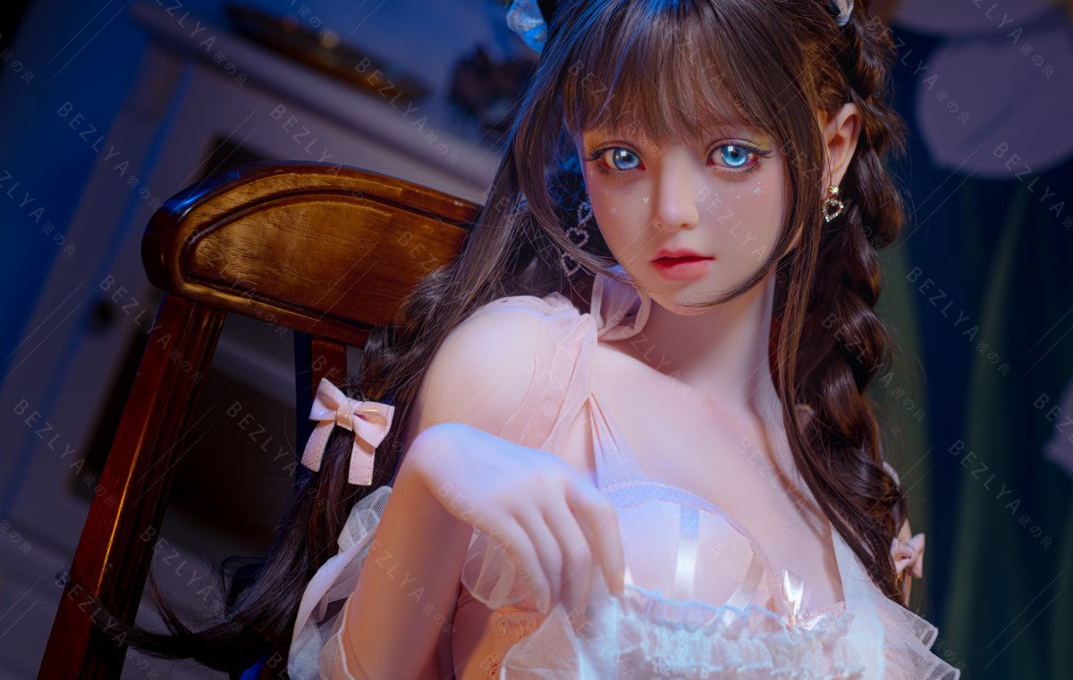 Campánula muñeca sexual (Bezlya Doll 149cm D-cup 2.0 TPE+Silicona)