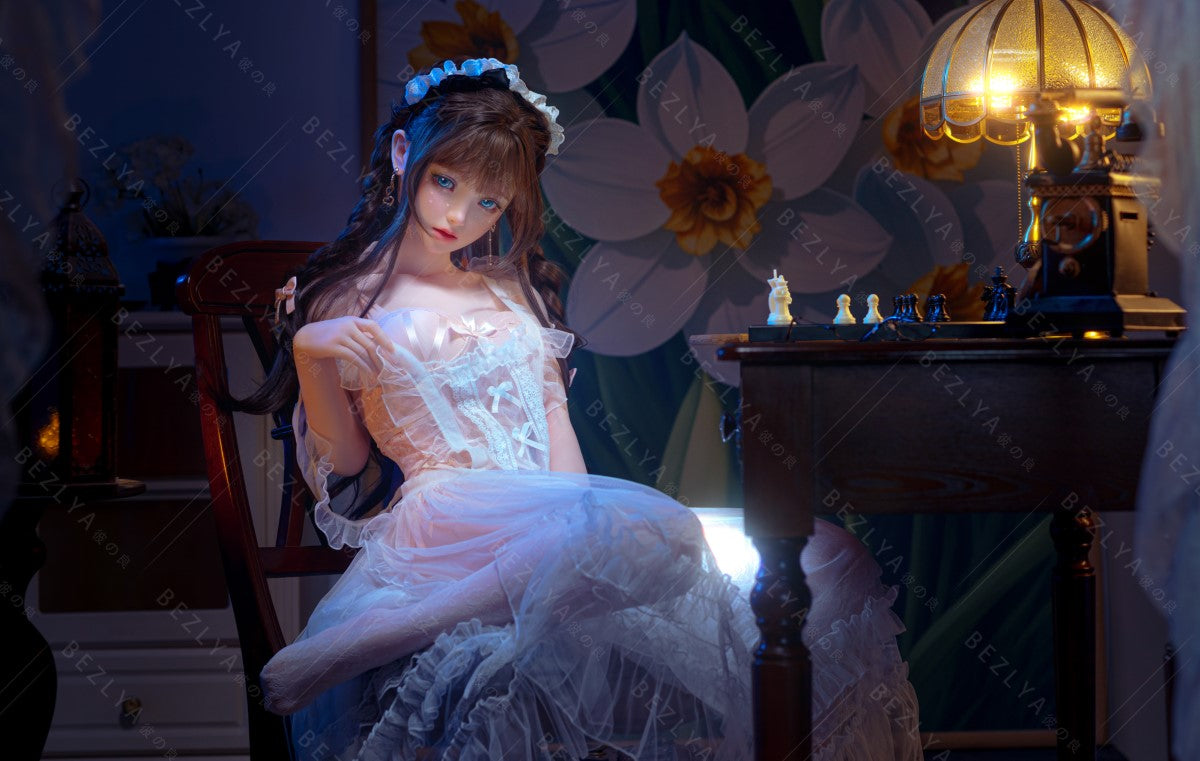 Campánula muñeca sexual (Bezlya Doll 149cm D-cup 2.0 TPE+Silicona)